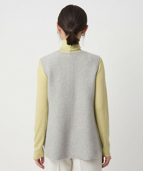green label relaxing / グリーンレーベル リラクシング ベスト | FOXブレンド セッケツ ニット ジレ | 詳細18