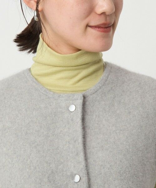 green label relaxing / グリーンレーベル リラクシング ベスト | FOXブレンド セッケツ ニット ジレ | 詳細19