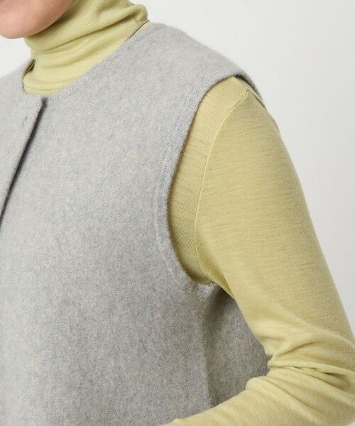 green label relaxing / グリーンレーベル リラクシング ベスト | FOXブレンド セッケツ ニット ジレ | 詳細20