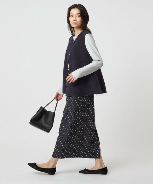 green label relaxing / グリーンレーベル リラクシング ベスト | FOXブレンド セッケツ ニット ジレ | 詳細29