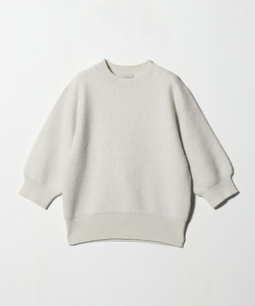 green label relaxing / グリーンレーベル リラクシング ニット・セーター | FOXブレンド ハーフスリーブ プルオーバー ニット | 詳細5