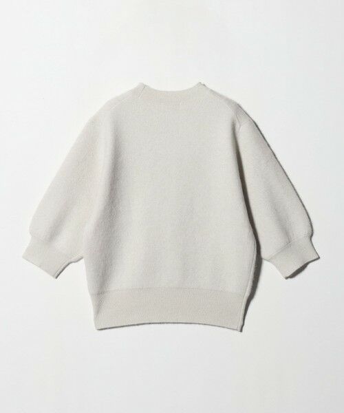 green label relaxing / グリーンレーベル リラクシング ニット・セーター | FOXブレンド ハーフスリーブ プルオーバー ニット | 詳細6