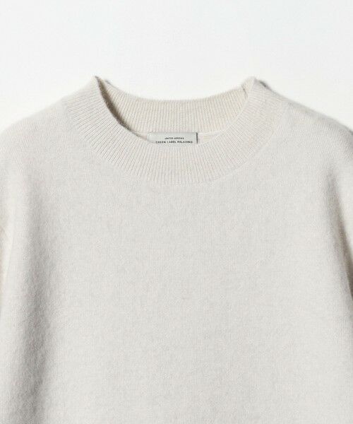 green label relaxing / グリーンレーベル リラクシング ニット・セーター | FOXブレンド ハーフスリーブ プルオーバー ニット | 詳細7