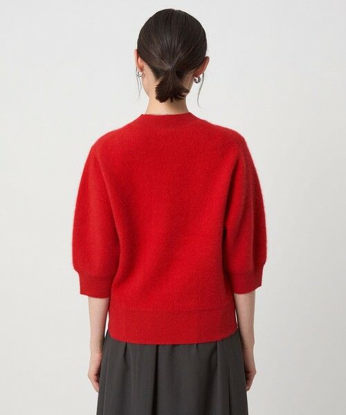 green label relaxing / グリーンレーベル リラクシング ニット・セーター | FOXブレンド ハーフスリーブ プルオーバー ニット | 詳細16