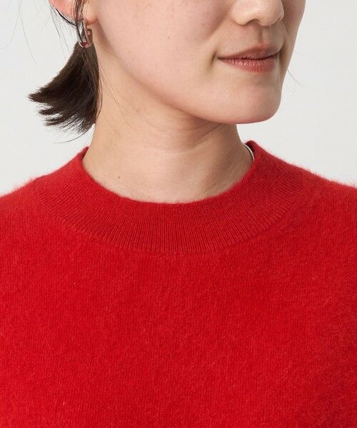 green label relaxing / グリーンレーベル リラクシング ニット・セーター | FOXブレンド ハーフスリーブ プルオーバー ニット | 詳細17