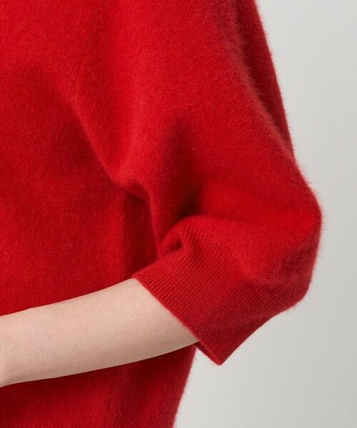 green label relaxing / グリーンレーベル リラクシング ニット・セーター | FOXブレンド ハーフスリーブ プルオーバー ニット | 詳細18