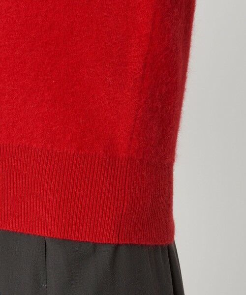 green label relaxing / グリーンレーベル リラクシング ニット・セーター | FOXブレンド ハーフスリーブ プルオーバー ニット | 詳細19