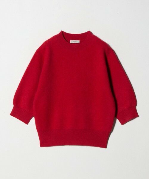 green label relaxing / グリーンレーベル リラクシング ニット・セーター | FOXブレンド ハーフスリーブ プルオーバー ニット | 詳細21