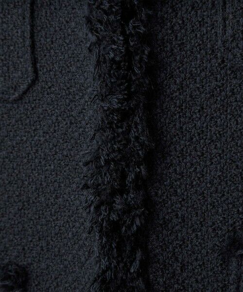 green label relaxing / グリーンレーベル リラクシング ノーカラージャケット | ミックスツイードライク ポケット ノーカラー ジャケット | 詳細19