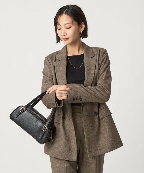 green label relaxing / グリーンレーベル リラクシング テーラードジャケット | ホームスパン ダブル ジャケット ストレッチ | 詳細25