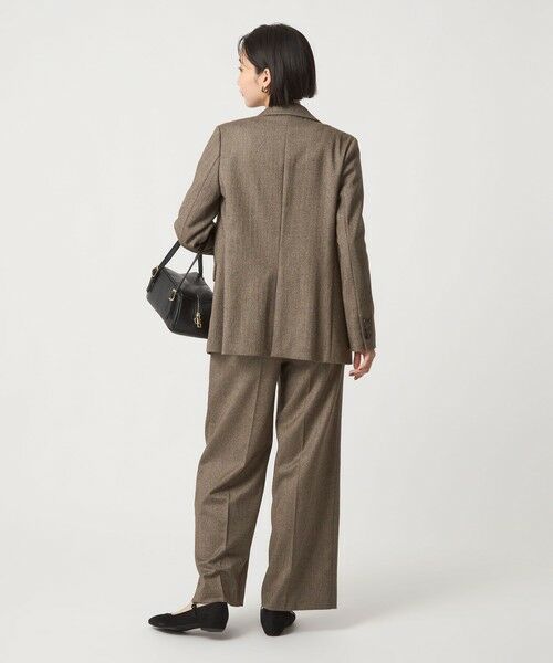 green label relaxing / グリーンレーベル リラクシング テーラードジャケット | ホームスパン ダブル ジャケット ストレッチ | 詳細29