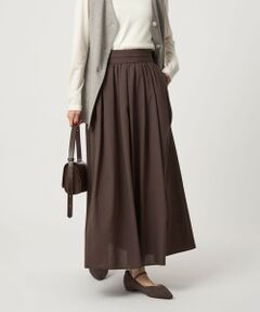 green label relaxing / グリーンレーベル リラクシング ロング・マキシ丈スカート | エアリー ギャザー スカート 2