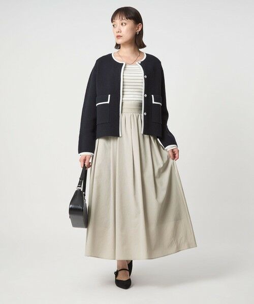 green label relaxing / グリーンレーベル リラクシング ロング・マキシ丈スカート | エアリー ギャザー スカート 2 | 詳細2