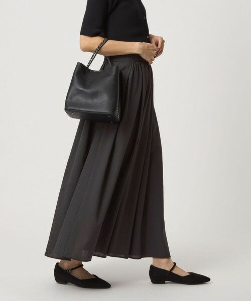 green label relaxing / グリーンレーベル リラクシング ロング・マキシ丈スカート | エアリー ギャザー スカート 2 | 詳細6