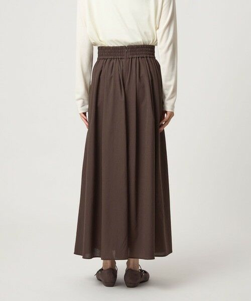 green label relaxing / グリーンレーベル リラクシング ロング・マキシ丈スカート | エアリー ギャザー スカート 2 | 詳細17
