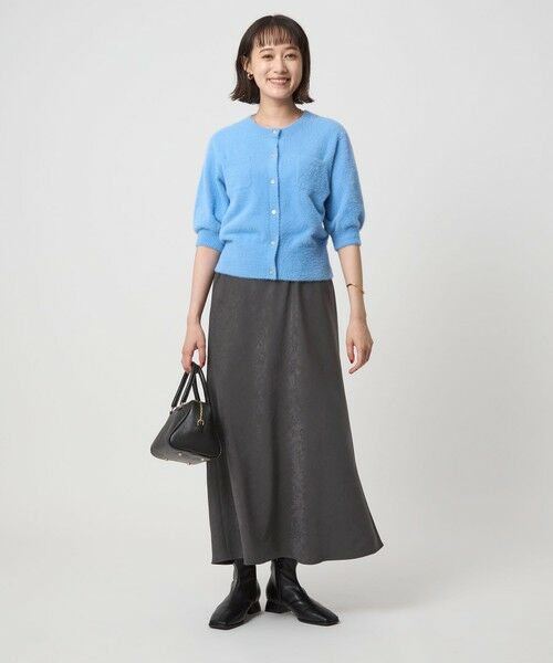 green label relaxing / グリーンレーベル リラクシング ロング・マキシ丈スカート | フィブリル ナロー スカート | 詳細2