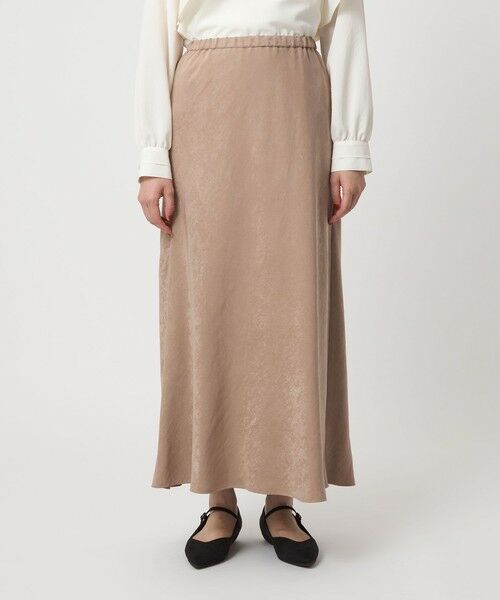 green label relaxing / グリーンレーベル リラクシング ロング・マキシ丈スカート | フィブリル ナロー スカート | 詳細12