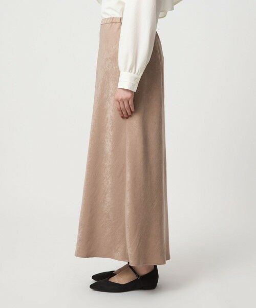 green label relaxing / グリーンレーベル リラクシング ロング・マキシ丈スカート | フィブリル ナロー スカート | 詳細13