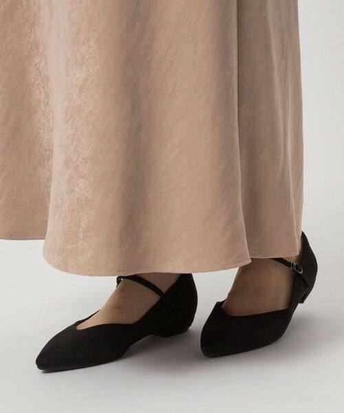 green label relaxing / グリーンレーベル リラクシング ロング・マキシ丈スカート | フィブリル ナロー スカート | 詳細16