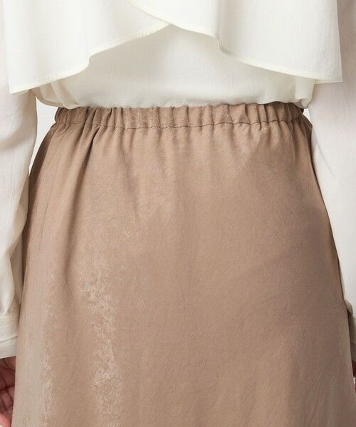 green label relaxing / グリーンレーベル リラクシング ロング・マキシ丈スカート | フィブリル ナロー スカート | 詳細17