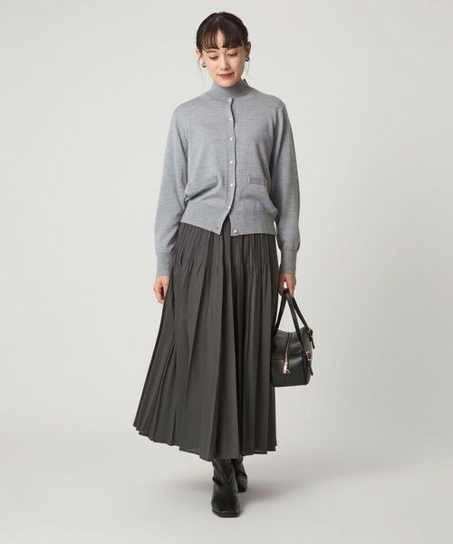 green label relaxing / グリーンレーベル リラクシング ロング・マキシ丈スカート | シアー プリーツ スカート | 詳細20