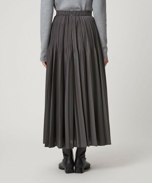 green label relaxing / グリーンレーベル リラクシング ロング・マキシ丈スカート | シアー プリーツ スカート | 詳細24