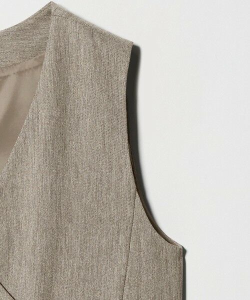 green label relaxing / グリーンレーベル リラクシング ロング・マキシ丈ワンピース | ［size SHORTあり］ウールライク ジャンパースカート | 詳細10