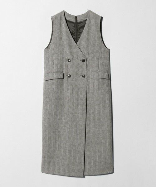 green label relaxing / グリーンレーベル リラクシング ロング・マキシ丈ワンピース | ［size SHORTあり］ウールライク ジャンパースカート | 詳細26