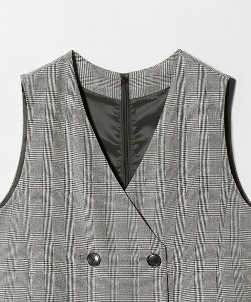 green label relaxing / グリーンレーベル リラクシング ロング・マキシ丈ワンピース | ［size SHORTあり］ウールライク ジャンパースカート | 詳細28