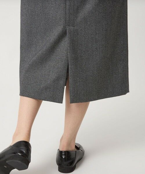 green label relaxing / グリーンレーベル リラクシング ロング・マキシ丈ワンピース | ホームスパン ジャンパースカート ストレッチ | 詳細10