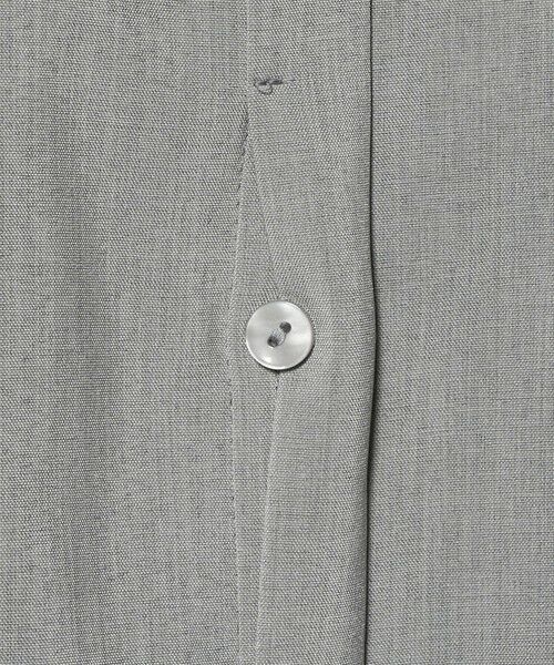 green label relaxing / グリーンレーベル リラクシング ロング・マキシ丈ワンピース | ウエスト ベルト ロングスリーブ ワンピース マシンウォッシャブル | 詳細12