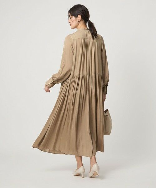 green label relaxing / グリーンレーベル リラクシング ドレス | キリカエ ギャザー ワンピース 3 | 詳細4