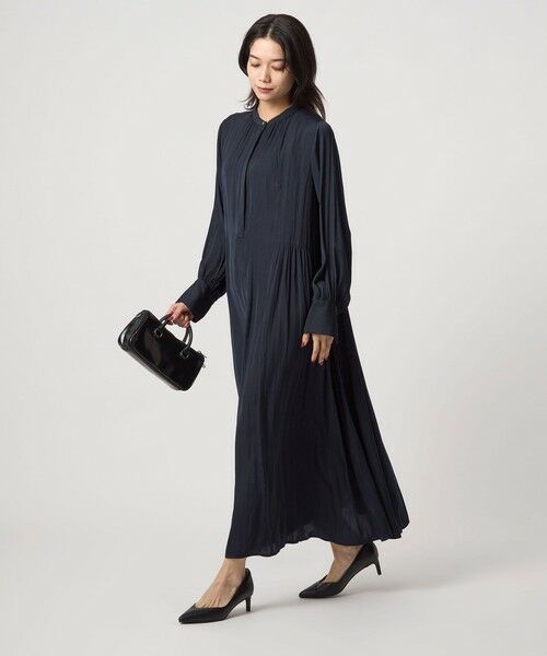 green label relaxing / グリーンレーベル リラクシング ドレス | キリカエ ギャザー ワンピース 3 | 詳細19
