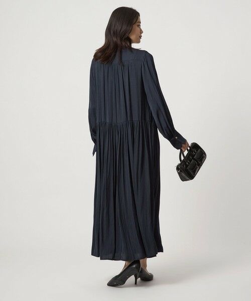 green label relaxing / グリーンレーベル リラクシング ドレス | キリカエ ギャザー ワンピース 3 | 詳細20