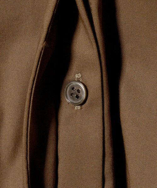 green label relaxing / グリーンレーベル リラクシング ロング・マキシ丈ワンピース | シャツ襟 フィット&フレア タックスリーブ ワンピース | 詳細6