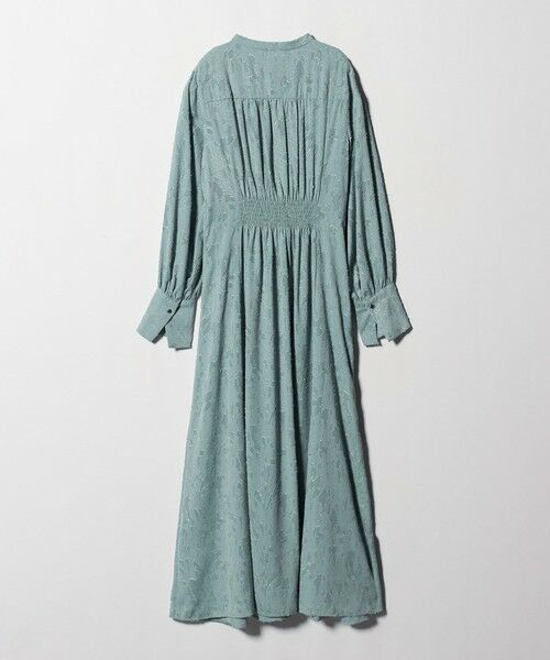 green label relaxing / グリーンレーベル リラクシング ロング・マキシ丈ワンピース | ジャカード ウエスト タック ワンピース 2 | 詳細10