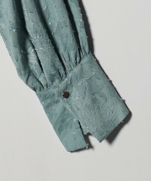 green label relaxing / グリーンレーベル リラクシング ロング・マキシ丈ワンピース | ジャカード ウエスト タック ワンピース 2 | 詳細12