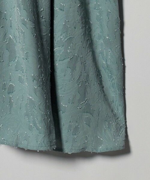 green label relaxing / グリーンレーベル リラクシング ロング・マキシ丈ワンピース | ジャカード ウエスト タック ワンピース 2 | 詳細13