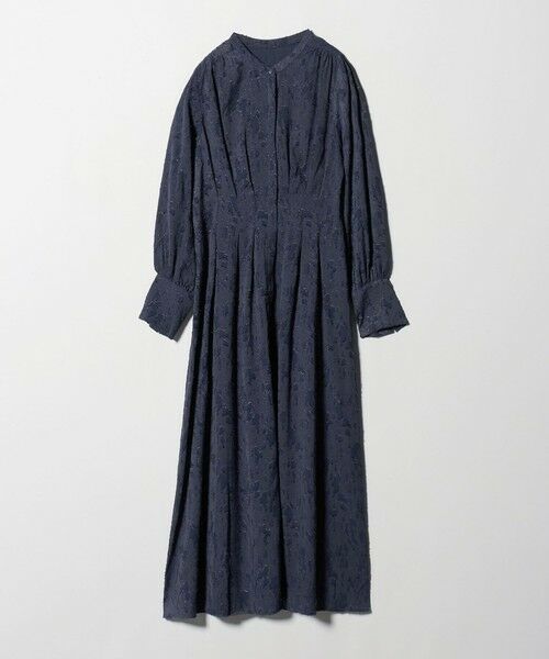 green label relaxing / グリーンレーベル リラクシング ロング・マキシ丈ワンピース | ジャカード ウエスト タック ワンピース 2 | 詳細25