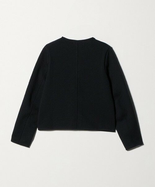 green label relaxing / グリーンレーベル リラクシング カーディガン・ボレロ | ブリスタージャカード ノーカラー カットソー カーディガン | 詳細20