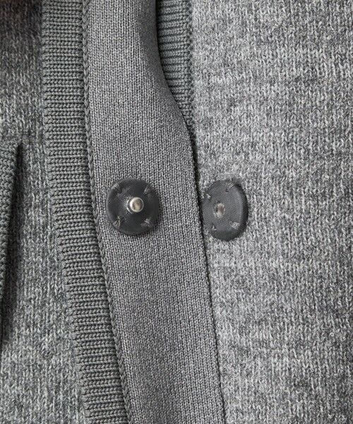green label relaxing / グリーンレーベル リラクシング カーディガン・ボレロ | パイピング ノーカラー ニット カーディガン -ウォッシャブル- | 詳細16