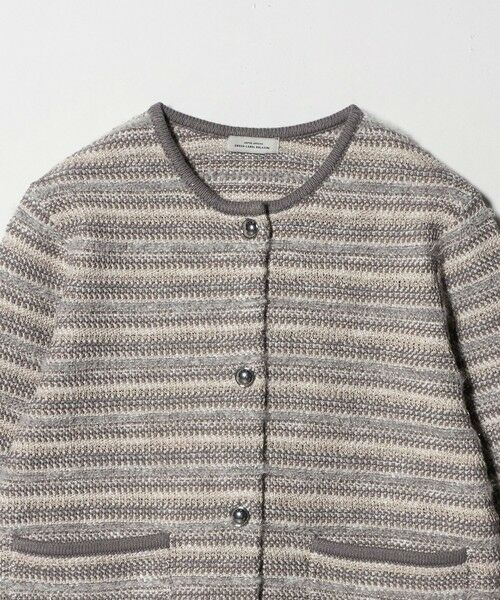 green label relaxing / グリーンレーベル リラクシング カーディガン・ボレロ | ミックスツイードライク ノーカラー ニット カーディガン | 詳細26