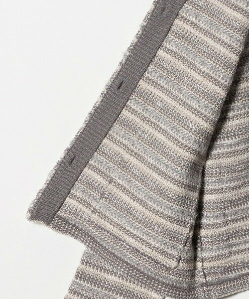 green label relaxing / グリーンレーベル リラクシング カーディガン・ボレロ | ミックスツイードライク ノーカラー ニット カーディガン | 詳細29