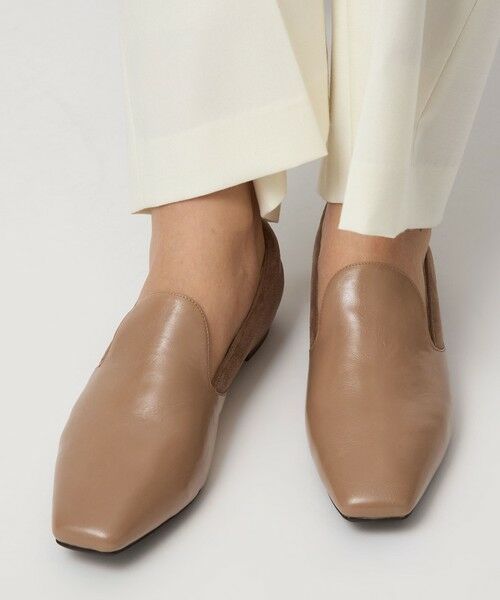 green label relaxing / グリーンレーベル リラクシング フラットシューズ | スクエアオペラ フラットシューズ 撥水 | 詳細7