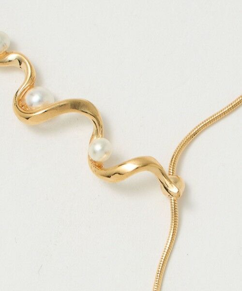 green label relaxing / グリーンレーベル リラクシング ネックレス・ペンダント・チョーカー | ツイストバー スライド ネックレス | 詳細3