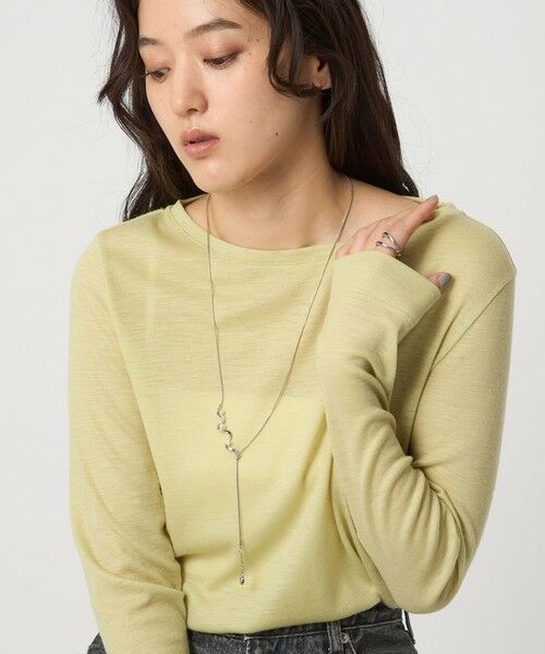 green label relaxing / グリーンレーベル リラクシング ネックレス・ペンダント・チョーカー | ツイストバー スライド ネックレス | 詳細5