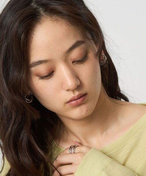green label relaxing / グリーンレーベル リラクシング ピアス・イヤリング | ツイストフープ イヤリング 2 | 詳細10