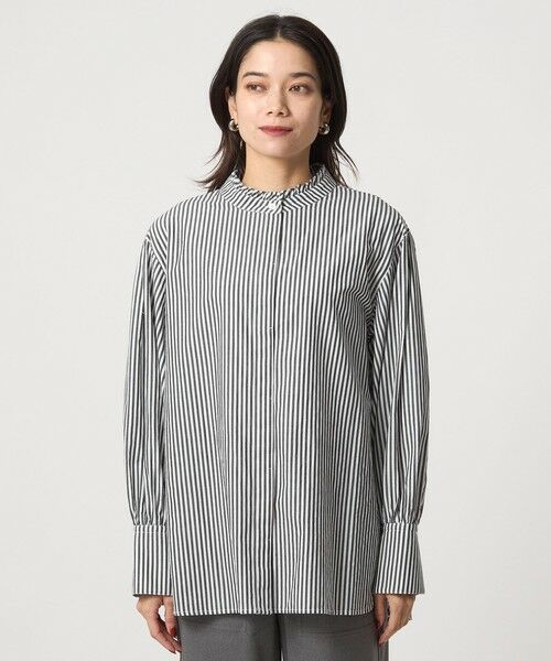 green label relaxing / グリーンレーベル リラクシング シャツ・ブラウス | ニットベスト×フリルネック ブラウス | 詳細10