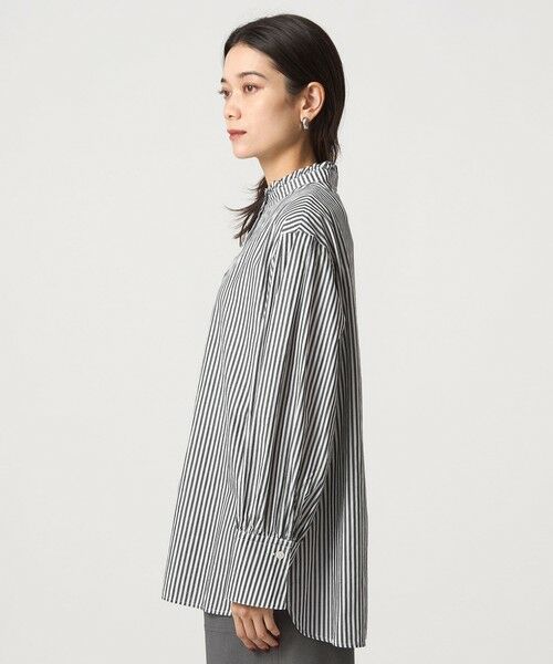 green label relaxing / グリーンレーベル リラクシング シャツ・ブラウス | ニットベスト×フリルネック ブラウス | 詳細11