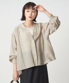 green label relaxing / グリーンレーベル リラクシング シャツ・ブラウス | R/NY カーディガン ブラウス